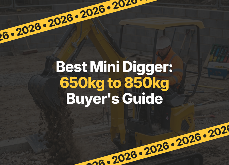 Best Mini Digger: 650kg to 850kg Buyer's Guide 2026