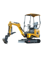 Mini-Pelle Lion L1200 PRO | Mini-Excavatrice 1.2T | Pouce/Grappin Hydraulique