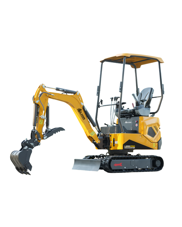 Lion L1200 Mini Excavator | 1.2T Mini Digger